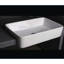 ECT Leena semi-recess basin without tap hole